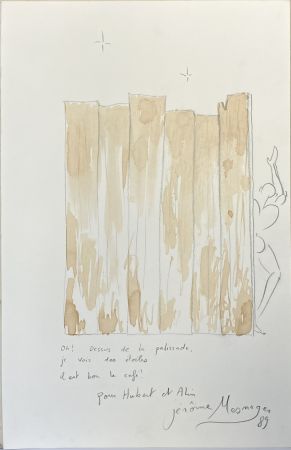 Keine Technische Mesnager - Aquarelle et crayon sur papier. 1989