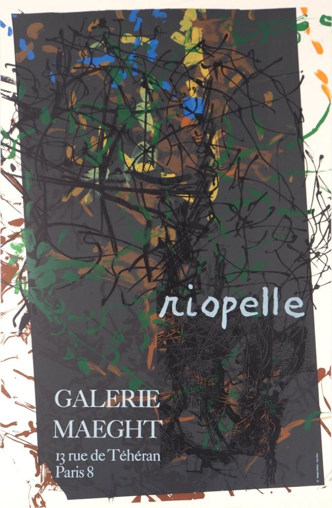 Illustriertes Buch Riopelle - Arbre du Canada en automne