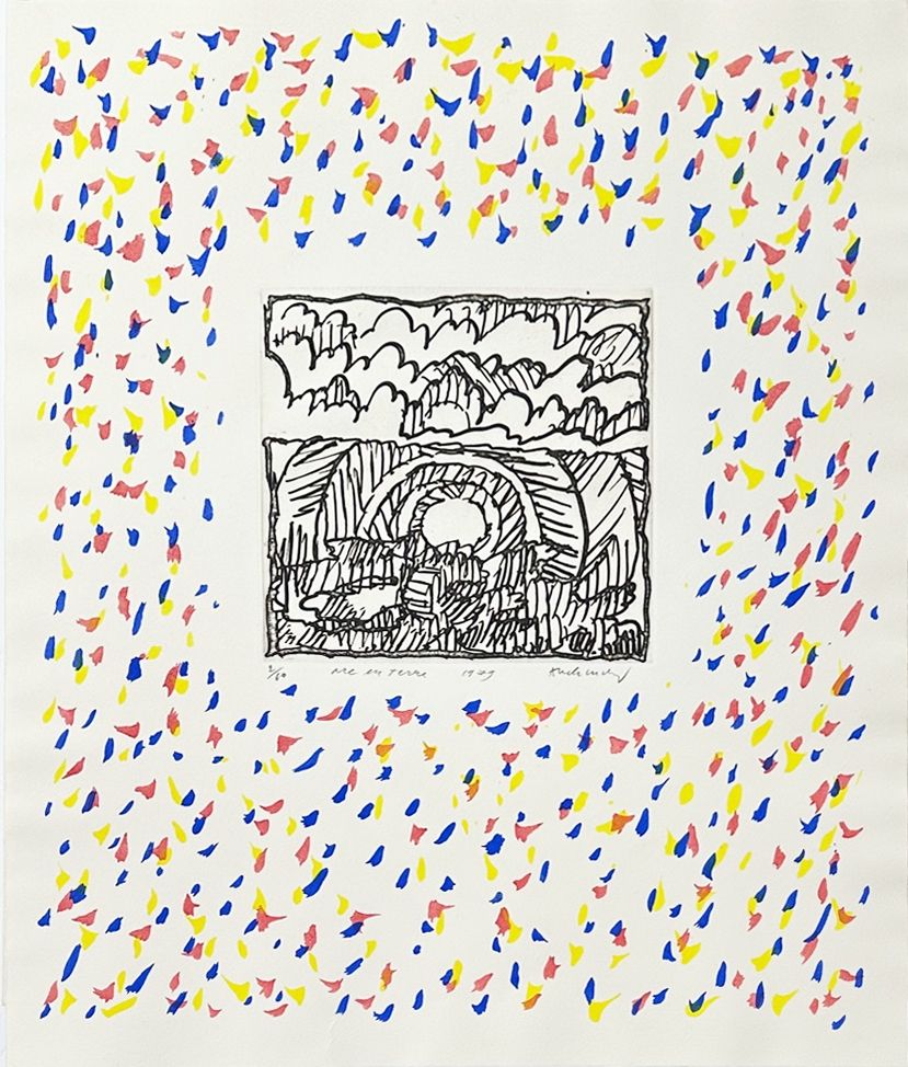 Stich Alechinsky - Arc en terre