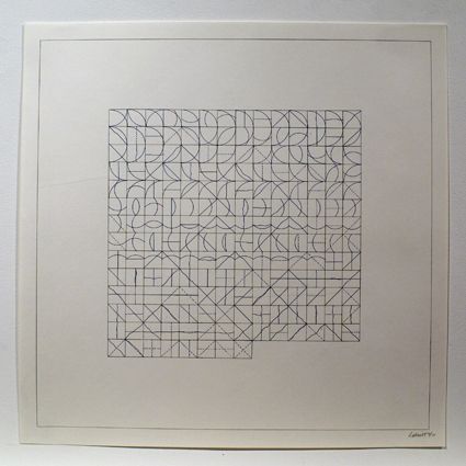 Stich Lewitt - Arcs and Lines