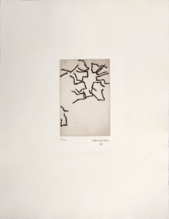 Lithographie Chillida - Articulations III, 1962 - Hand-signed!