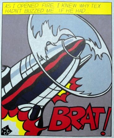 Plakat Lichtenstein - As I opened fire