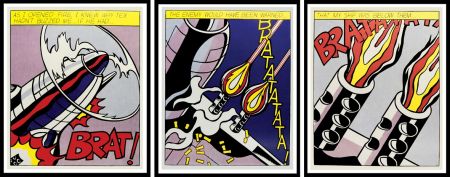 Lithographie Lichtenstein - As I Opened Fire