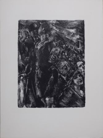 Lithographie Moreau - Au cinéma