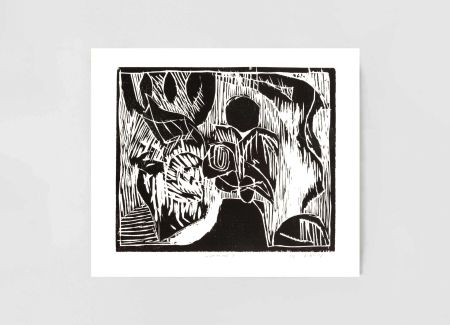 Holzschnitt Alechinsky - Au fil du bois I