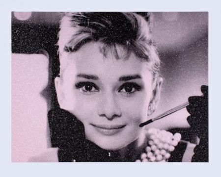 Siebdruck Young - Audrey Hepburn