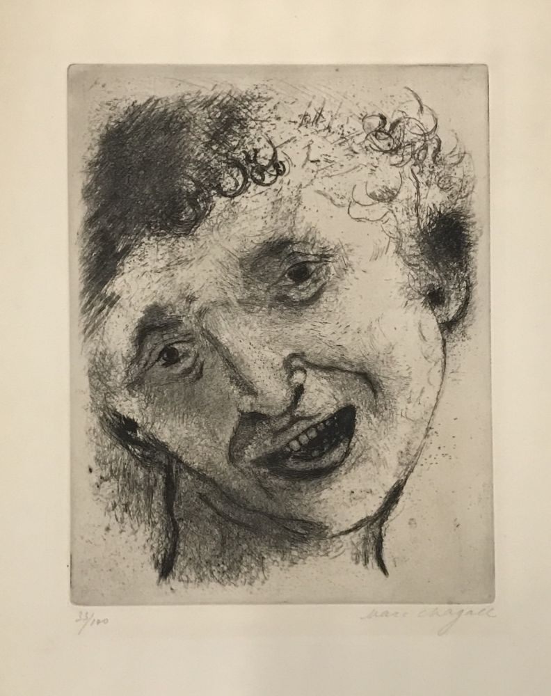 Stich Chagall - Autoportrait au sourire (Smiling Self-Portrait)