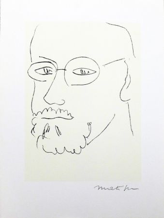 Plakat Matisse (After) - Autoportrait de trois quarts
