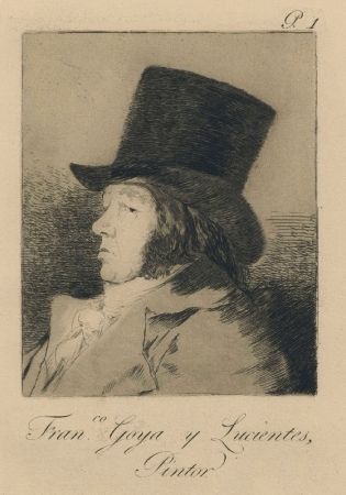 Stich Goya - Autorretrato