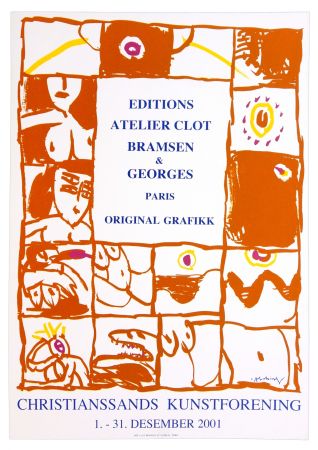 Plakat Alechinsky - Autour de Georges Visat Editeur