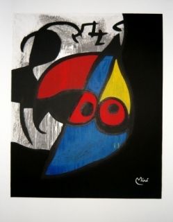 Lithographie Miró - Avant la lettre