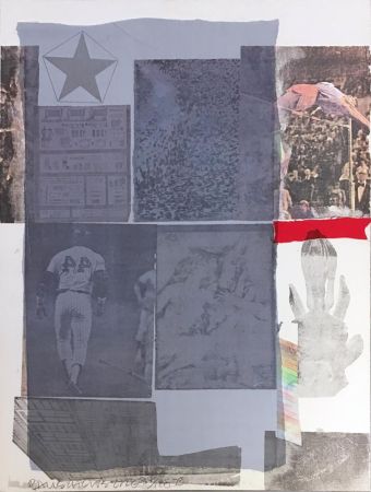 Lithographie Rauschenberg - Back Out