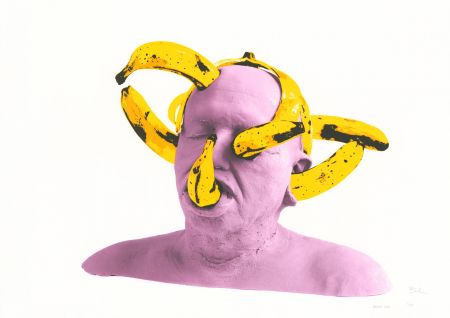 Siebdruck Barbier - Banana Head