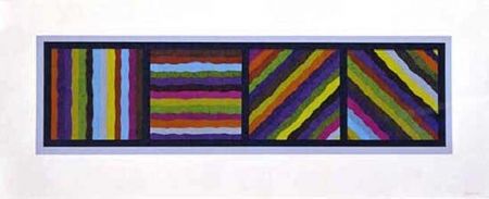 Keine Technische Lewitt - Bands Not Straight in Four Directions (multicoloured)
