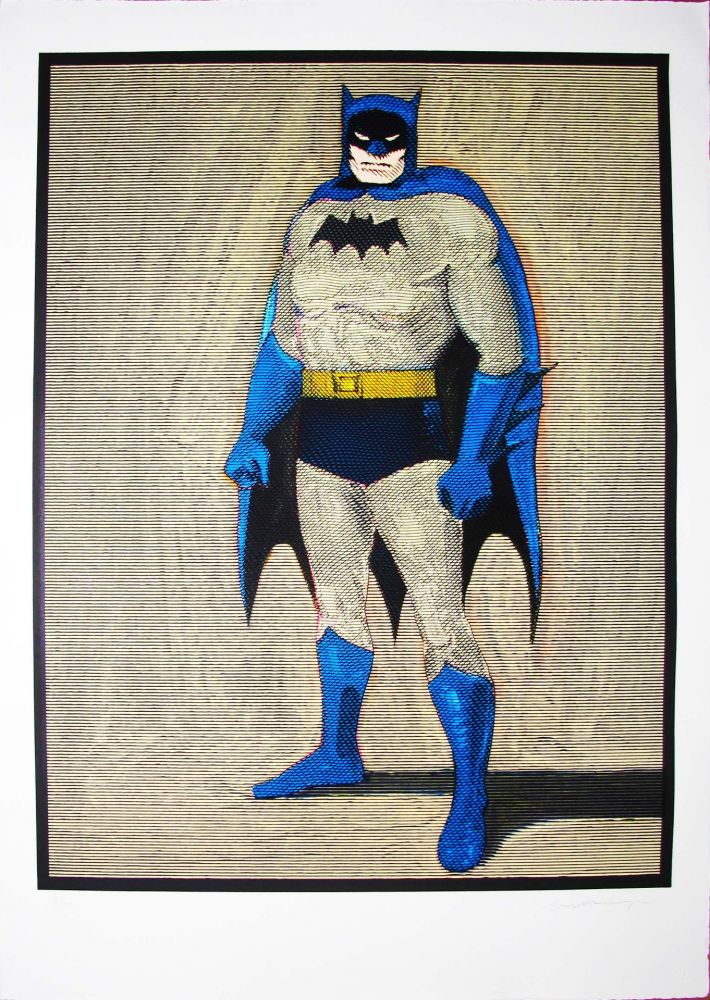 Holzschnitt Ramos - Batman