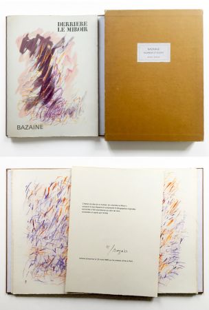 Illustriertes Buch Bazaine - BAZAINE AQUARELLES ET DESSINS. Derrière le miroir, n° 170.‎ 1968. TIRAGE DE LUXE SIGNÉ.