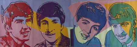 Siebdruck Warhol - Beatles  - miths