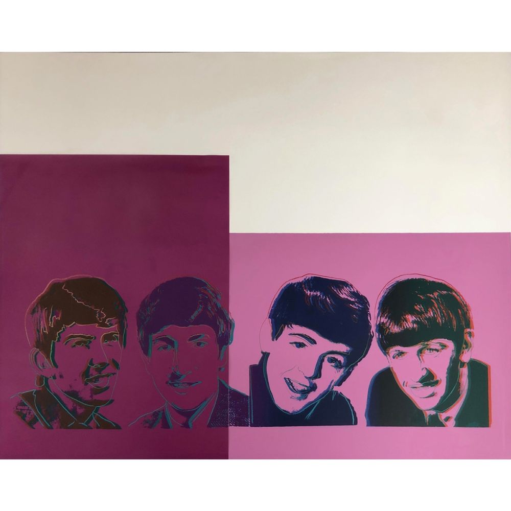 Siebdruck Warhol - Beatles (FS IIIB.5A)