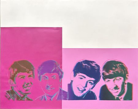 Siebdruck Warhol - Beatles (FS IIIB.5A)