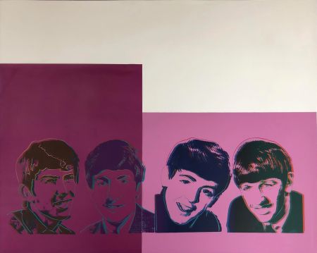 Siebdruck Warhol - Beatles (FS IIIB.5A)