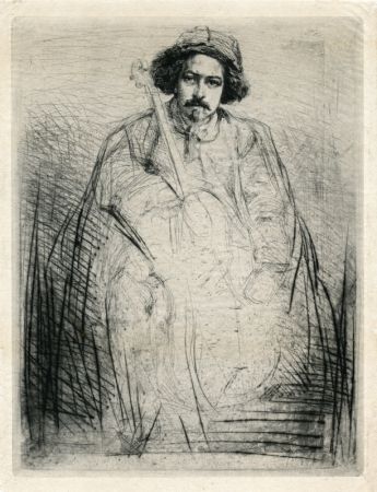 Stich Whistler - Becquet - Plate 8 from A Series of Sixteen Etchings