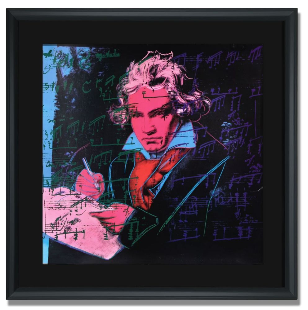 Siebdruck Warhol - Beethoven (FS II.392)