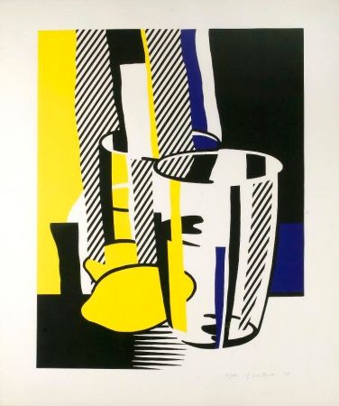 Siebdruck Lichtenstein - Before the Mirror