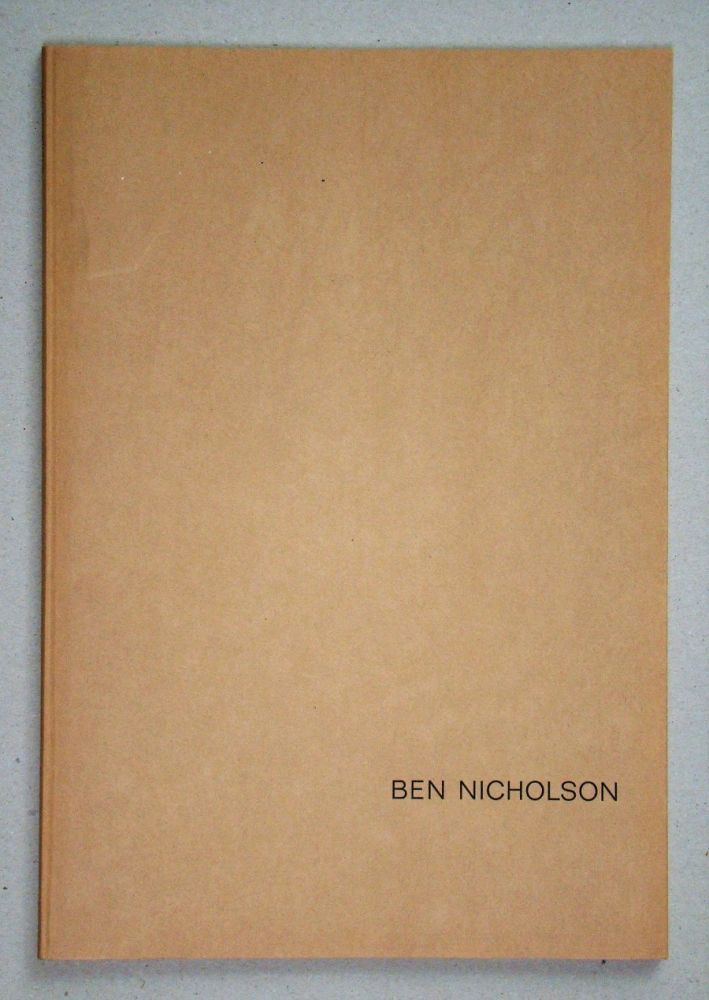 Illustriertes Buch Nicholson - Ben Nicholson
