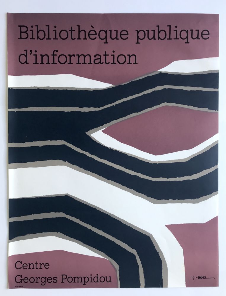 Plakat Ubac - Bibliothèque publique d'Information (BPI) / Centre Pompidou