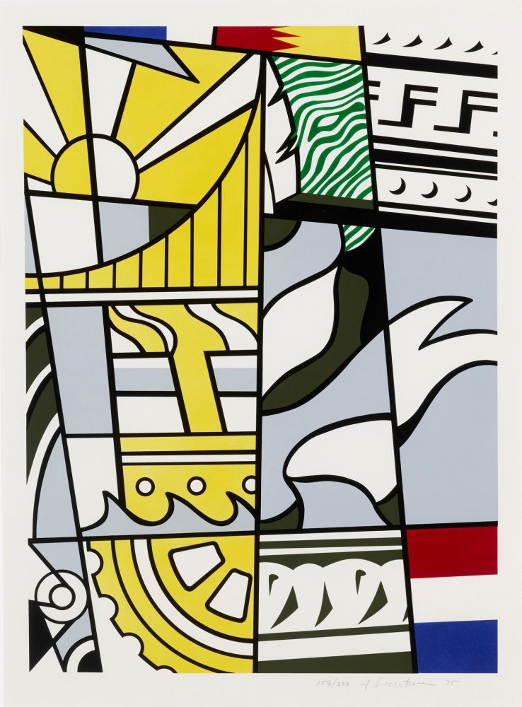 Lithographie Lichtenstein - Bicentennial