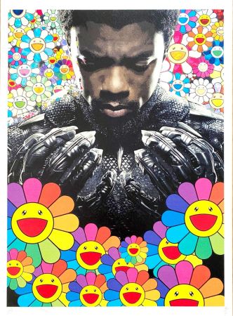 Digitale Druckgrafik Death Nyc - Black Panther