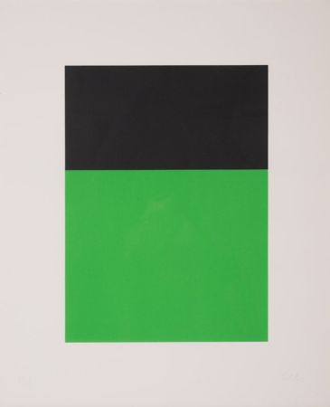 Lithographie Kelly - Black/Green