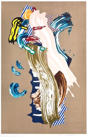 Lithographie Lichtenstein - Blonde