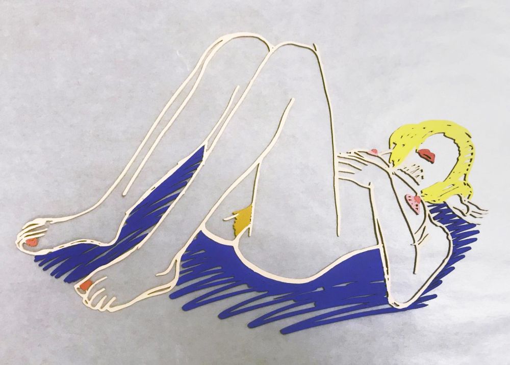 Keine Technische Wesselmann - Blonde on Blanket