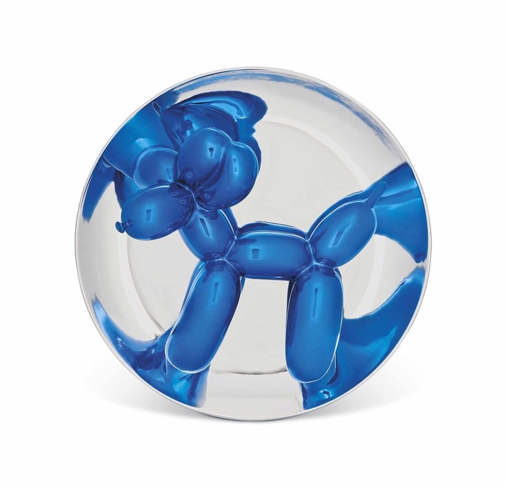 Keine Technische Koons - Blue Balloon Dog
