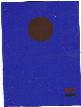 Siebdruck Gottlieb - Blue night