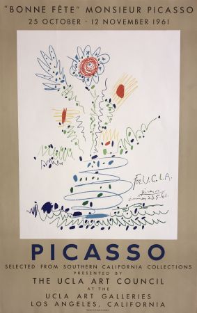 Plakat Picasso - Bonne Fete Monsieur Picasso