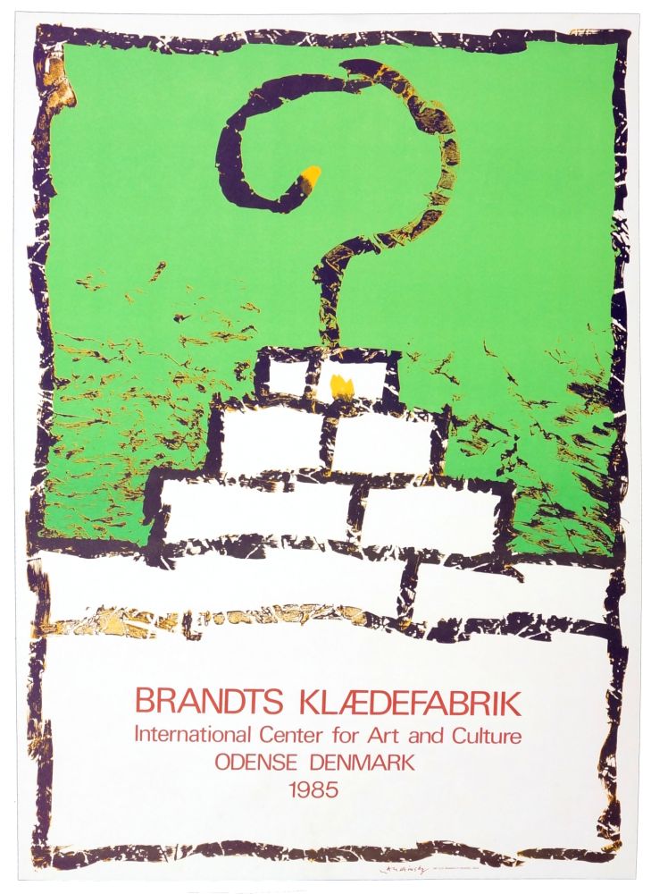 Lithographie Alechinsky - Brandts Klædefabrik