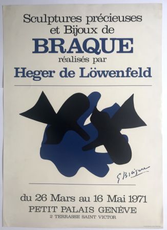 Plakat Braque - Braque & Heger de Löwenfeld / Petit Palais, Genève