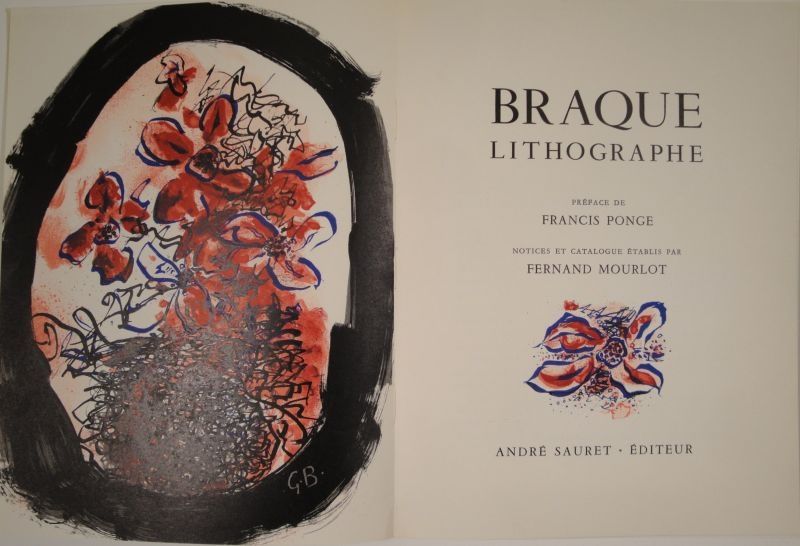 Illustriertes Buch Braque - Braque Lithographe
