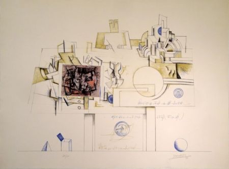 Lithographie Steinberg - Braque Postcard