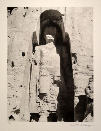 Keine Technische Scheidegger - Buddha-Monument im Bamiyan-Tal, Afghanistan