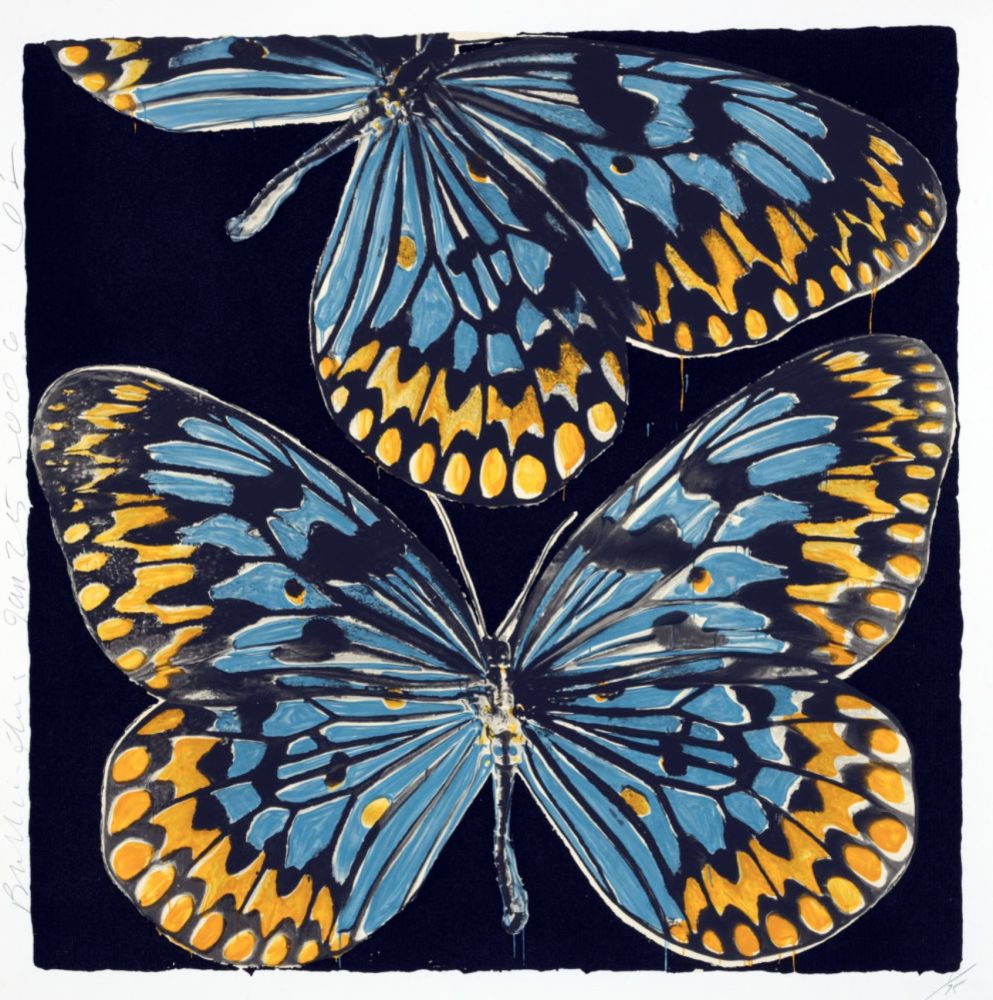 Siebdruck Sultan - Butterflies