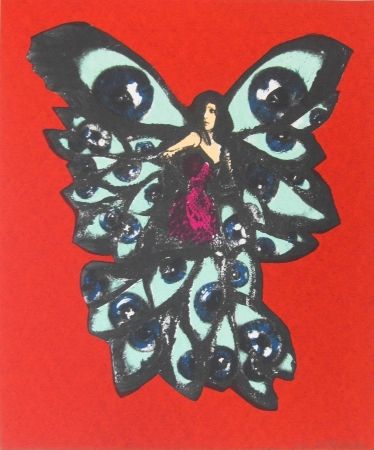 Siebdruck Zettervall - Butterfly