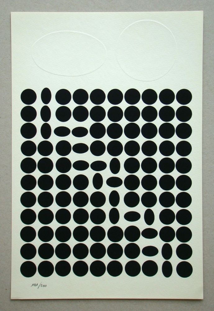 Siebdruck Vasarely - Bételgeuse - relief