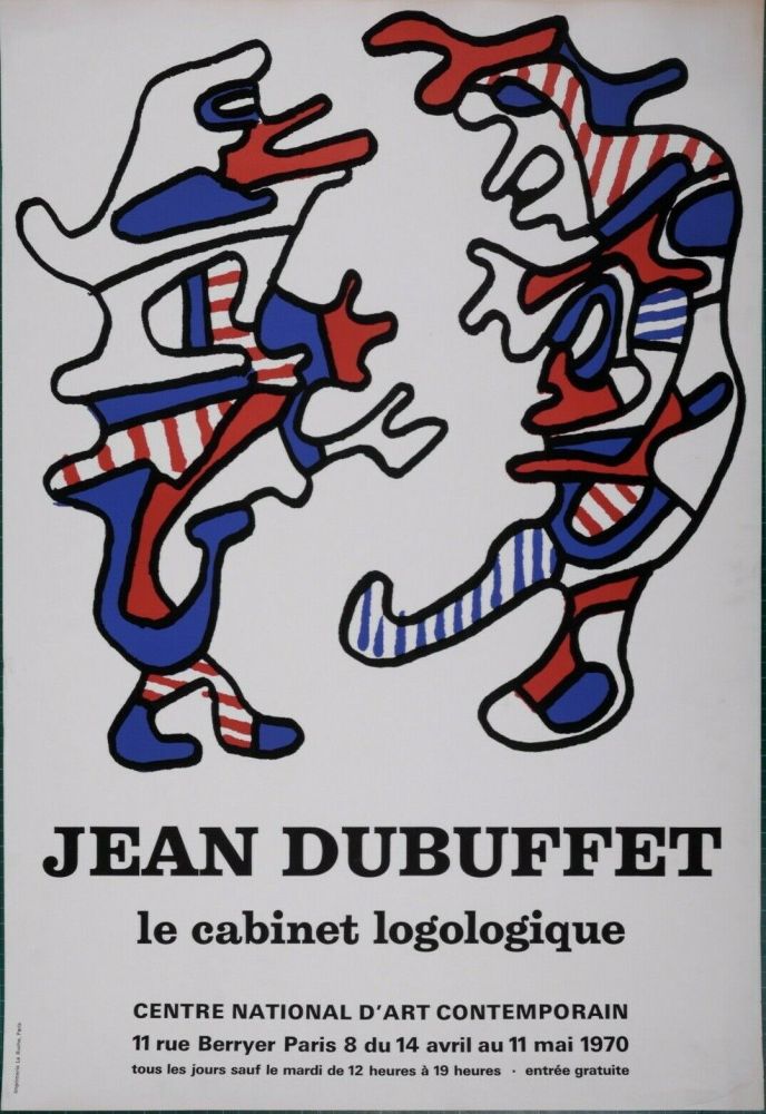 Lithographie Dubuffet - Cabinet Logologique National Contemporary Art Center, 1971