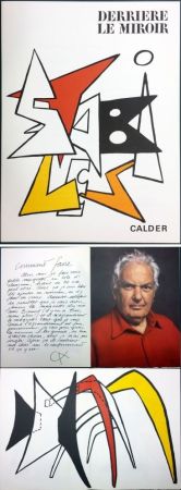 Illustriertes Buch Calder - CALDER. STABILES. Derrière le Miroir n° 141. 8 LITHOGRAPHIES ORIGINALES (1963)