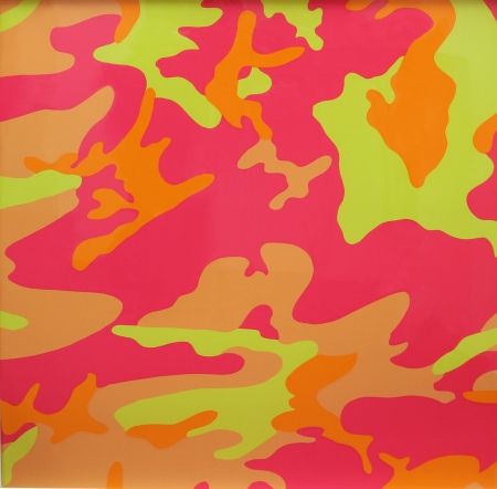 Siebdruck Warhol - Camouflage (FS II.409)