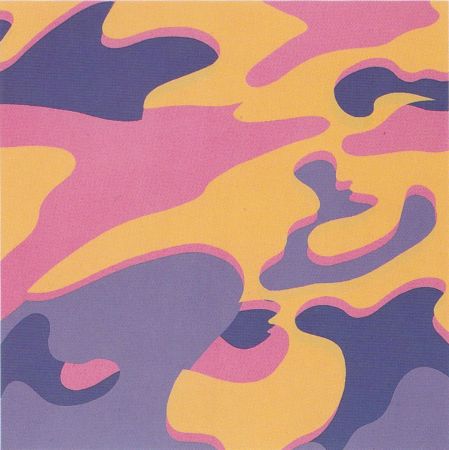 Siebdruck Warhol - Camouflage FS II.410