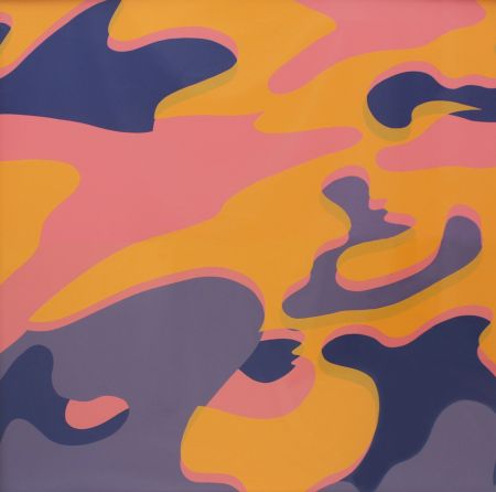 Siebdruck Warhol - Camouflage (FS II.410)